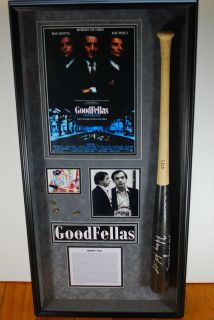 Henry Hill Autographed Baseball Bat from Goodfellas