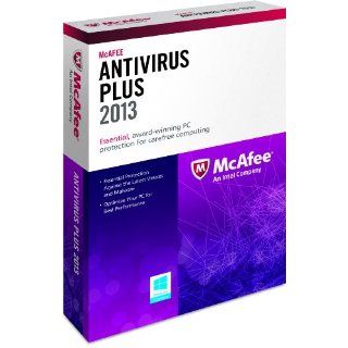 McAfee Antivirus Plus 1PC 2013 Software