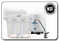 Five stage filtration and reverse osmosis provide cleaner water