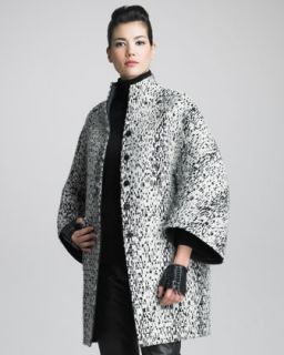 B1XGD Chado Ralph Rucci Reversible Tweed Coat