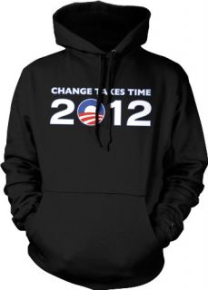 Change Takes Time Obama 2012 Mens Sweatshirt, Vote Barack Obama 2012