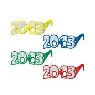 2013 New Year Glittered Foil Eyewear (Colors May Vary