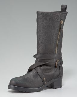 Donna Karan Motorcycle Boot   