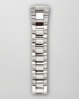Philip Stein Stainless Steel Diamond Bracelet, 18mm   
