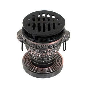 Hibachi Set Aluminum Dragon Pattern with Grill and Fuel