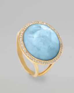 Ippolita Lollipop Ring, Blue Topaz   