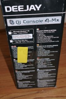 Hercules Deejay DJ Console 4 MX USB Audio Interface