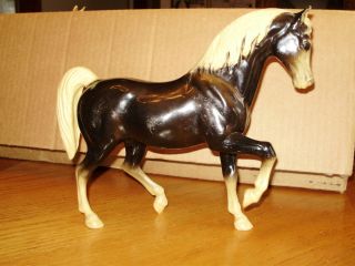 Vintage Breyer Model Horse #201 Hickory Arabian Stallion Glossy 1963
