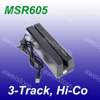 MSR605 HiCo Magnetic Card Reader Writer Encoder MSR206