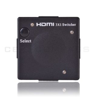  hdmi switch routes high definition video and digital audio signals