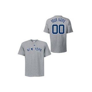  York Yankees T Shirt Personalized Name and Number T Shirt Clothing