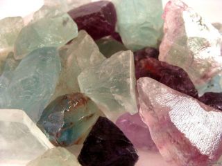 Unsearched Natural Flourite 500 Carats Rough Rocks Gemstones Fluorite