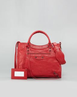 Balenciaga Classic Velo Bag, Coquelicot Rouge   