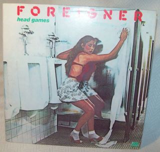 Foreigner Head Games Used Old Vinyl Records Album LPS