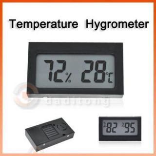 High Precision Digital LCD Thermometer and Hygrometer Good Fashion New