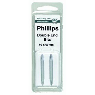  Phillips Double End Bit Number 3 by Number 3, 2 Pack