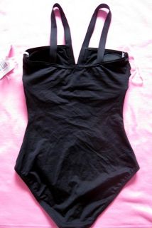 Strap Sexy Tommy Bahama One Piece Swimsuit Black Bathing Suit