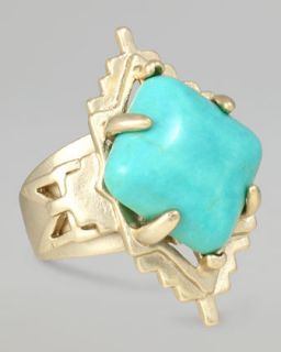 Kendra Scott Tribal Ring, Turquoise   