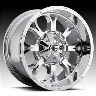 Fuel Krank 20x9 Chrome Wheel / Rim 8x6.5 with a 20mm Offset and a 125