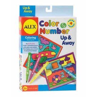 Color By Number Up And Away Toys & Games