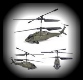 New Syma S013 UH 60 Mini 3 CH Black Hawk RC Helicopter