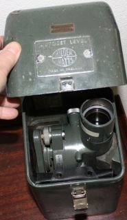 this auction is for a vintage hilger watts model sl60 2 autoset level