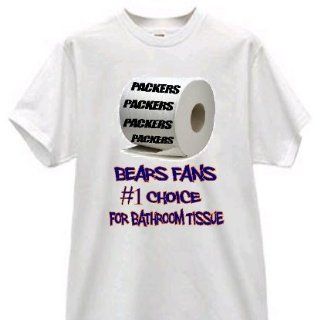 BEARS FANS NUMBER ONE CHOICE FOR TOILET PAPER CRAP ON PACKERS FOOTBALL