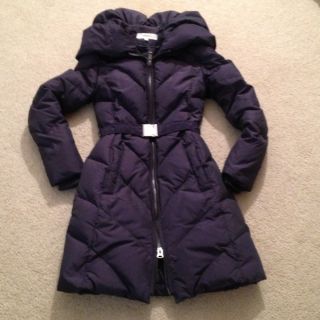 Hawke & Co Purple Puffer Coat, XS $295+tax Urban Outfitters Down Coat