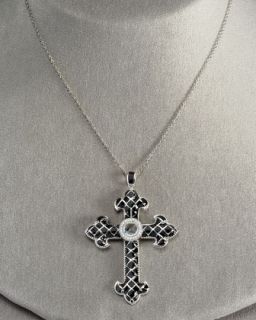 Nam Cho Diamond Cross & Chain Necklace,Small   