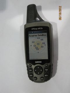 Garmin GPSMAP 60CSx GPS Receiver Handheld Travel System