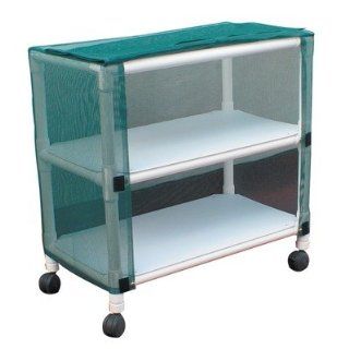 Echo Mid Size Linen Cart with Cover Number of Shelves 3