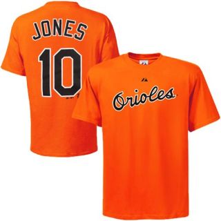  adam jones baltimore orioles orange jersey name and number t shirt