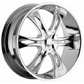 Incubus Nemesis 24x9 Chrome Wheel / Rim 6x5.5 with a 15mm Offset and a