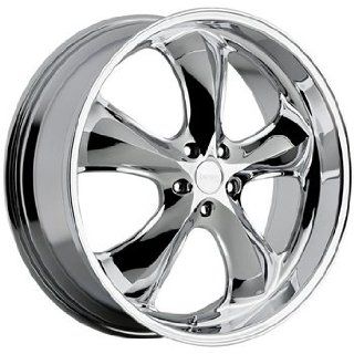 Incubus Shylock 20x9.5 Chrome Wheel / Rim 5x120 with a 20mm Offset and