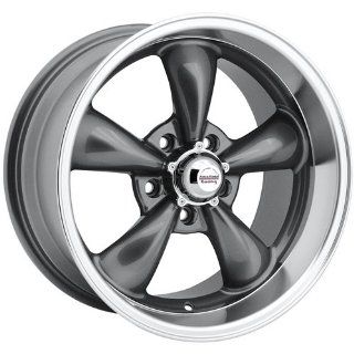 Rev Classic 100 17 Gray Wheel / Rim 5x4.5 with a 0mm Offset and a 72.7