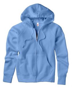 Hanes EcoSmart Cotton Rich Full Zip Hoodie Womens Sweatshirt Style