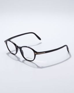 Tom Ford Round Frame Fashion Glasses, Black   