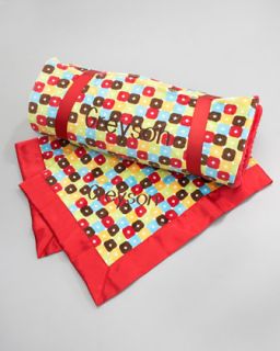 4005 Swankie Blankie Foxy Boxy Toddler Blanket & Plush Nap Mat