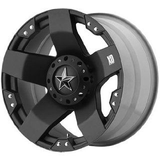 XD XD775 20x10 Black Wheel / Rim 5x5 & 5x5.5 with a  24mm Offset and a