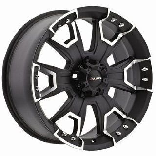 Ballistic Havoc 15x8 Black Wheel / Rim 6x5.5 with a  27mm Offset and a