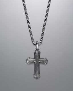 David Yurman Armory® Cross Necklace, 22L   