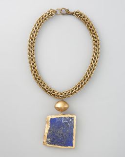 Nest Lapis Pendant Necklace   