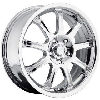Vision 9X 17 Chrome Wheel / Rim 5x4.5 & 5x120 with a +42 mm Offset and