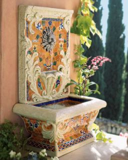 Royal Tabletop Mosaic Fountain   