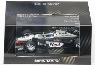 1998 Mika Hakkinen F1 1 43 Minichamps World Champion West McLaren MP4