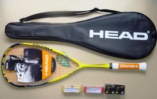 2011 Head 115g YouTek CYANO2 Squash Racquet Racket