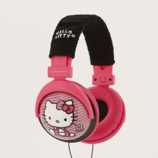 Brand New Hello Kitty 35009TRU Foldable Headphones Pink Color