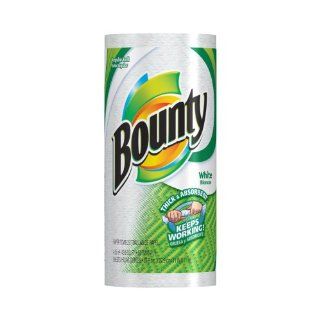 Bounty Paper Towels, White, Regular Roll (Case of 30