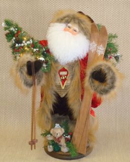 Alpine Santa Figure   