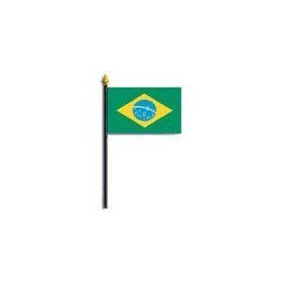 Brazil Flag 4 x 6 inch Patio, Lawn & Garden